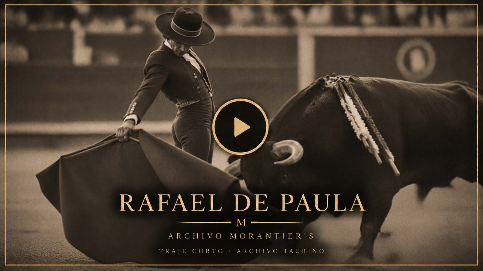 Rafael de Paula torea a la verónica