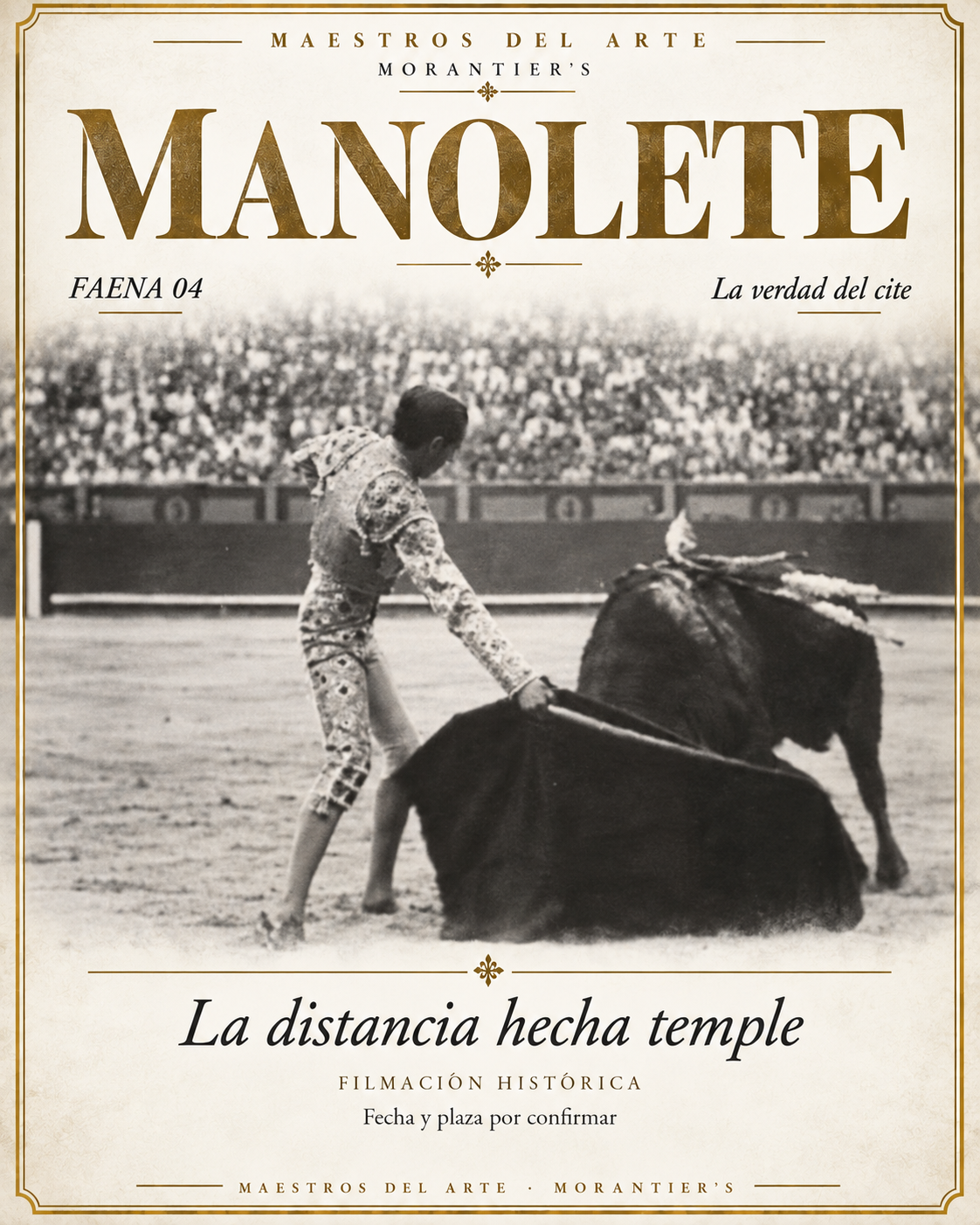 Carátula 04 de Manolete: La distancia hecha temple