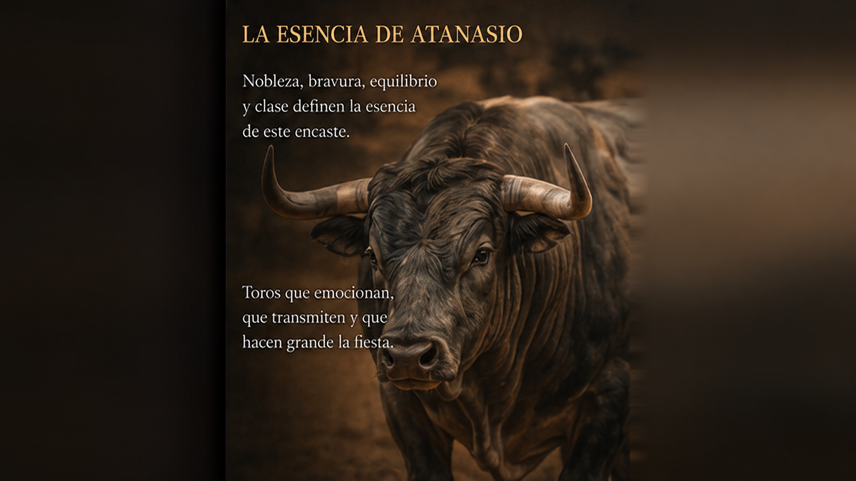 Atanasio Fernández: clase, nobleza y profundidad en el toro bravo