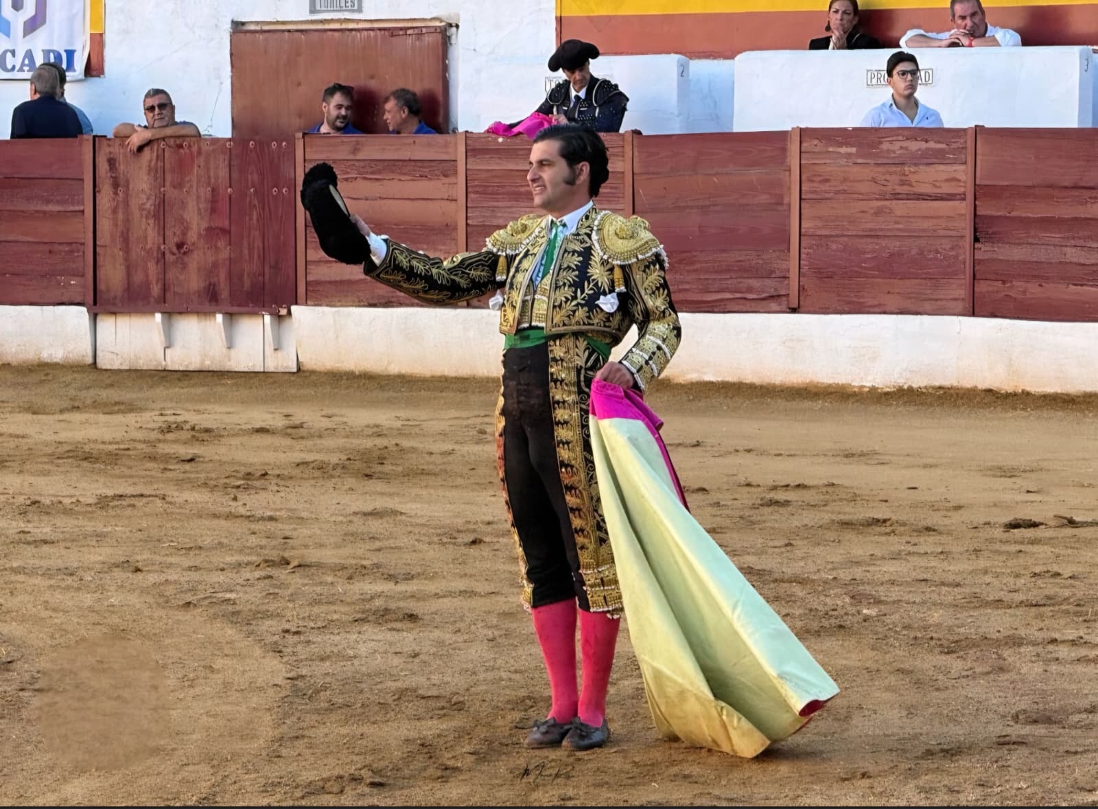 Morante de la Puebla durante su actuación en Zafra el 4 de octubre de 2026