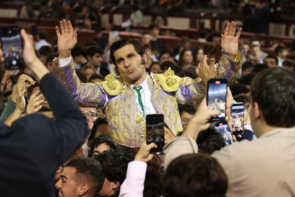 Morante de la Puebla durante un momento de su trayectoria